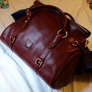 Dooney & Bourke med crimson free gift w/purchase